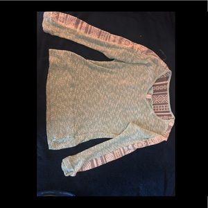 Long sleeve, lace shirt